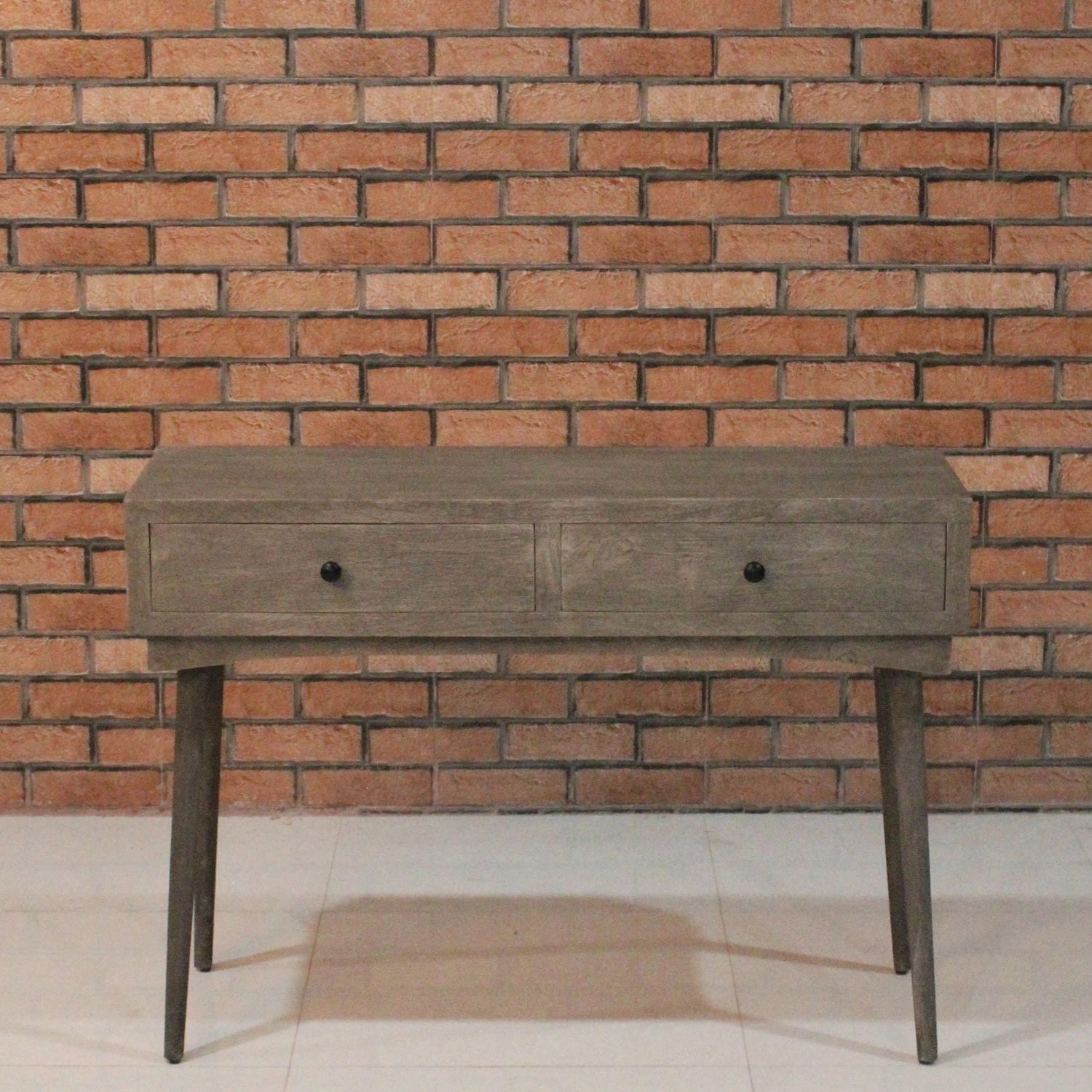 Mango Wood Console Table with 2 Drawers (KD) - popular handicrafts