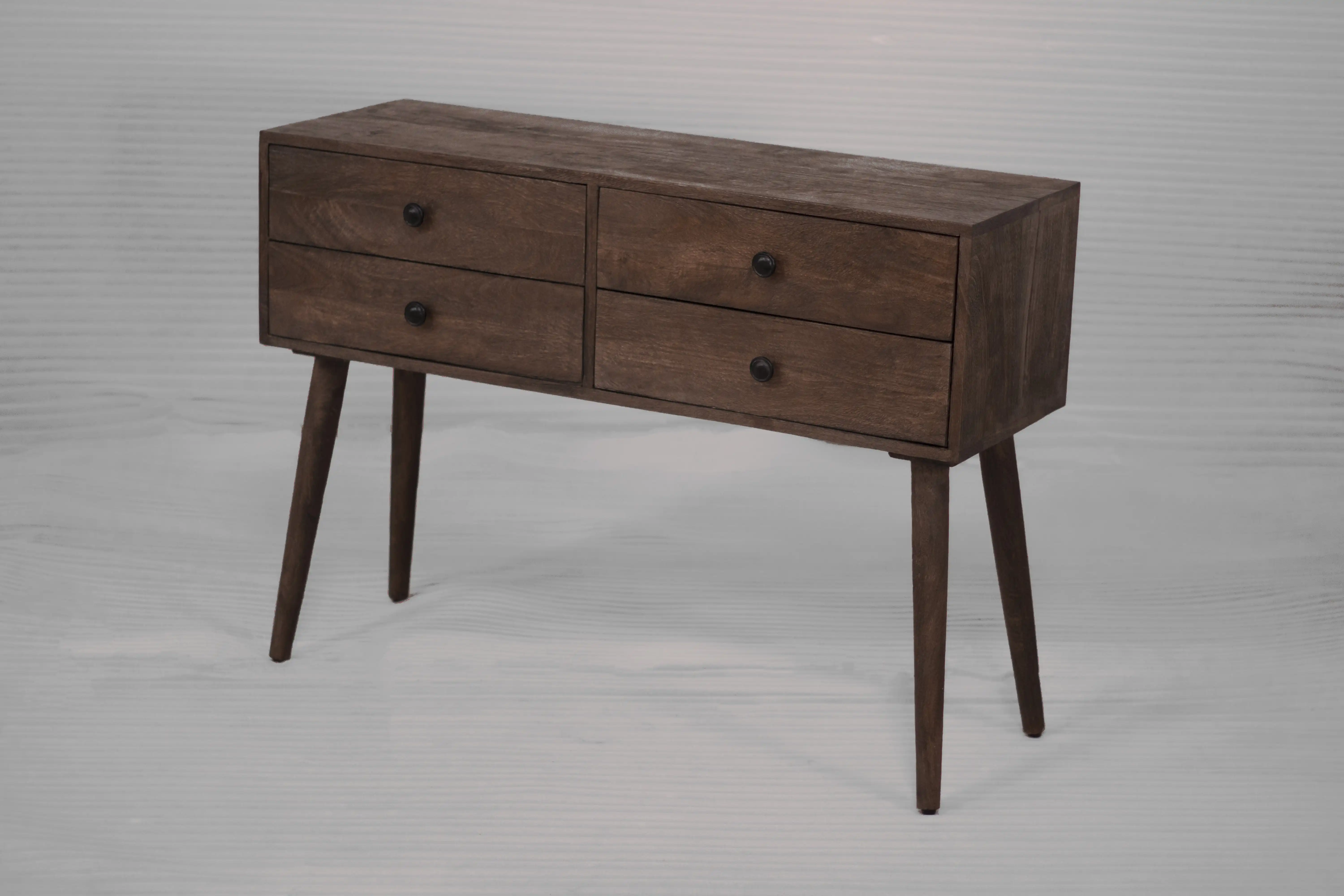 Mango Wood Console Table with 4 Drawer (KD) - popular handicrafts