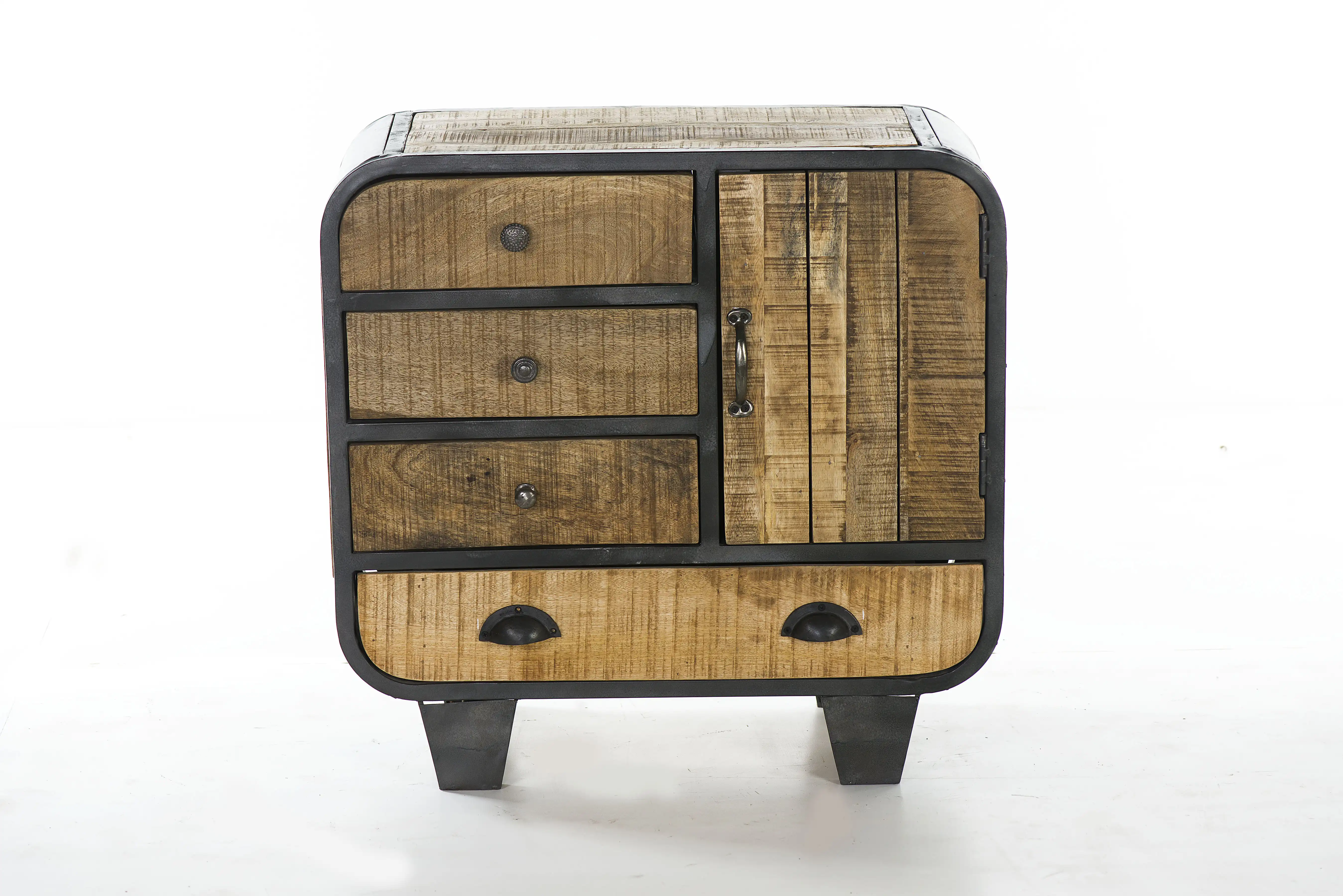 Drawer Rounded Esge Round Edge Sideboard With3 Drawers & 3 Doors - Popular Handicrafts ...