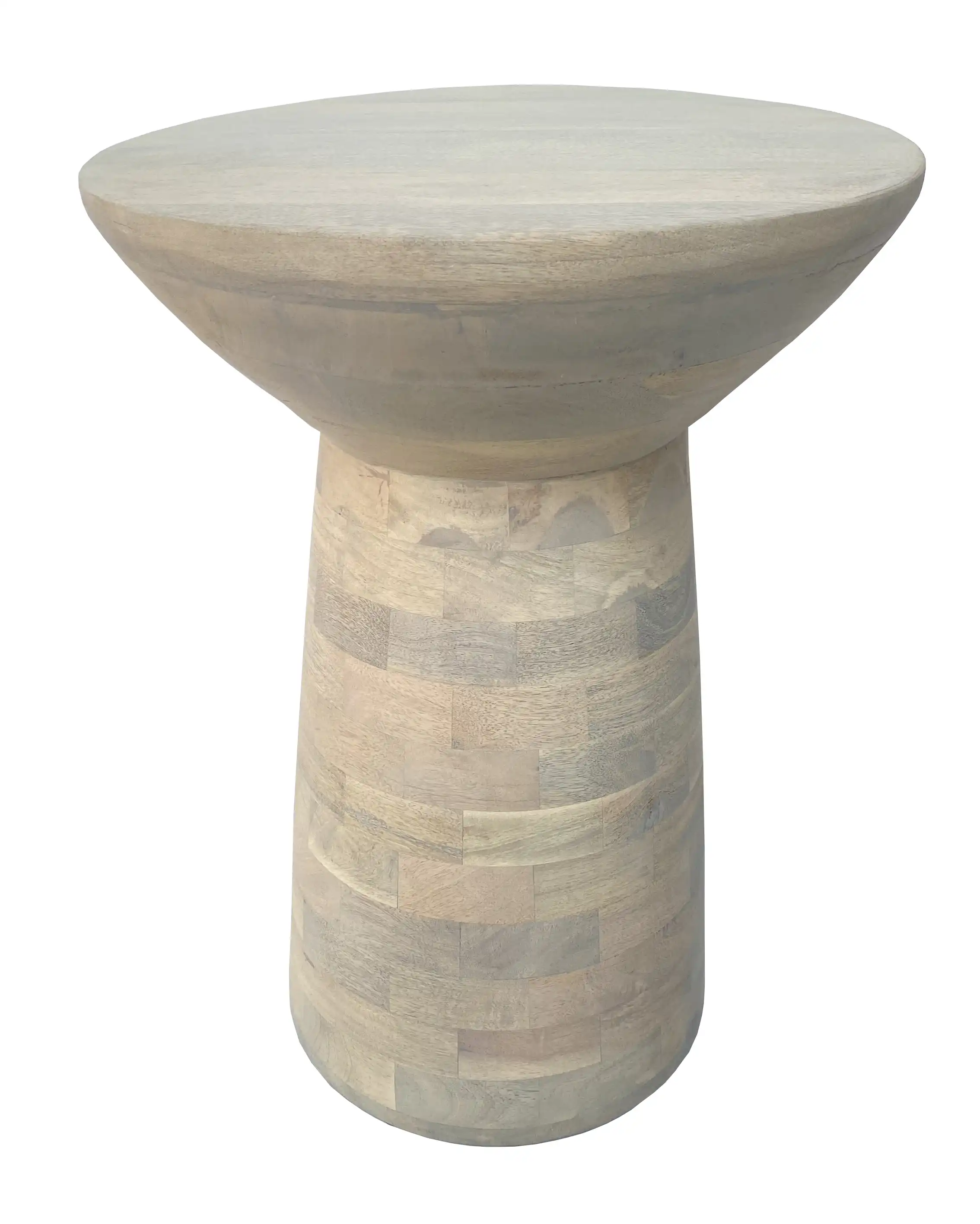 Wooden Hand Carved Side Table / Accent Table - popular handicrafts